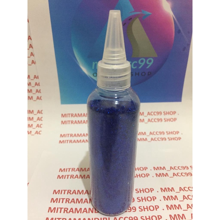 GLITTER Serbuk 80 gram Botol Glitter Powder Gliter Eceran Sablon Resin Pernak Pernik DIY