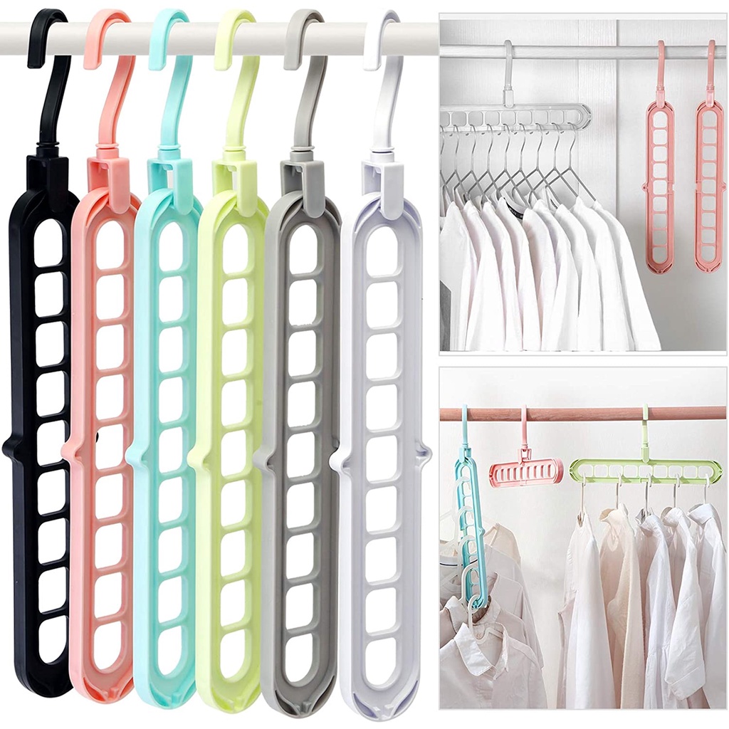 JM Magic Folding Hanger Gantungan Baju Instan Jemuran Baju / Magic Folding Hanger Gantungan Baju Instan Jemuran Baju