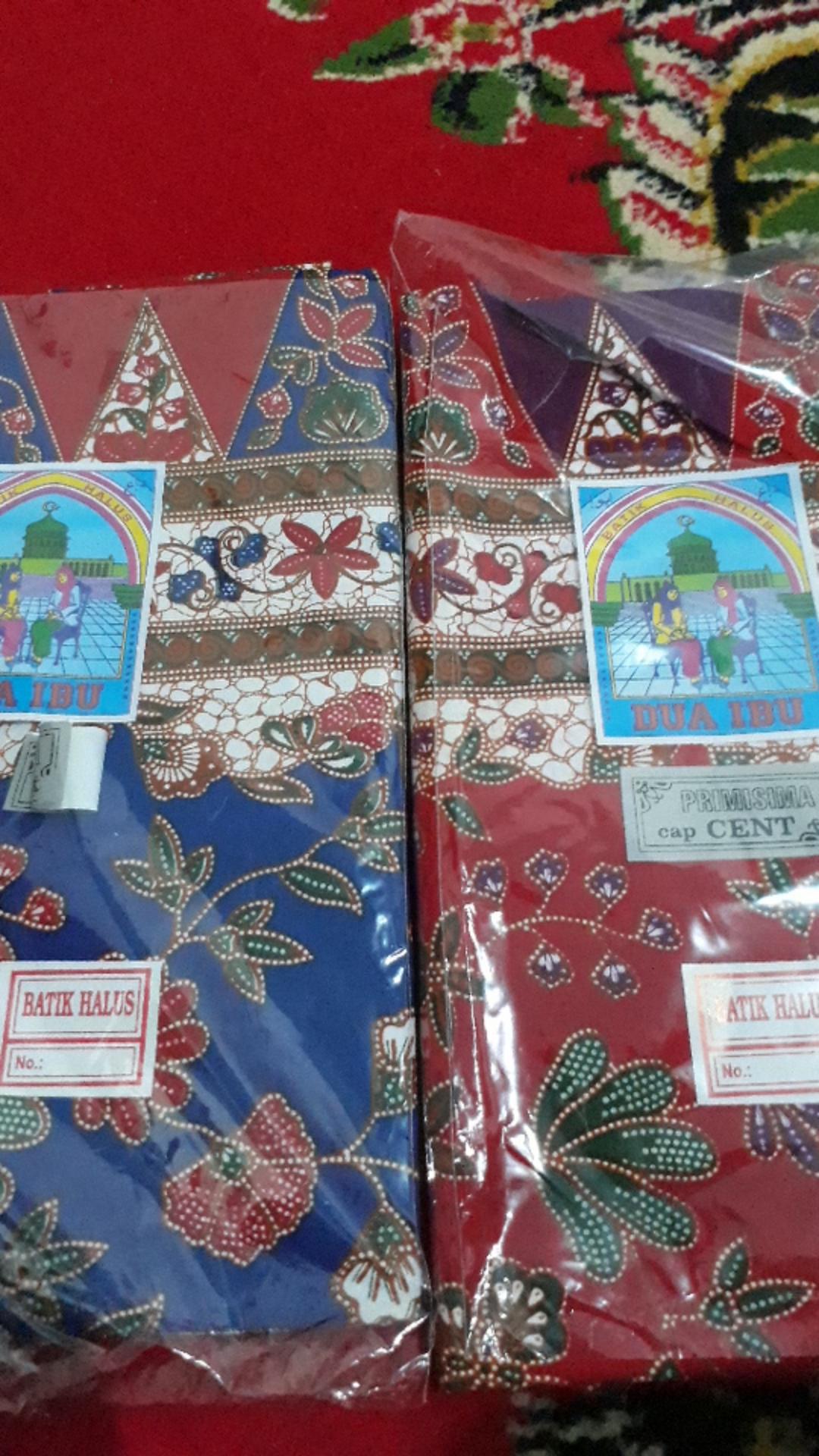 Sarung Murah Bagus  Batik Wanita Cap Cent Sudah Jahit Siap Pakai