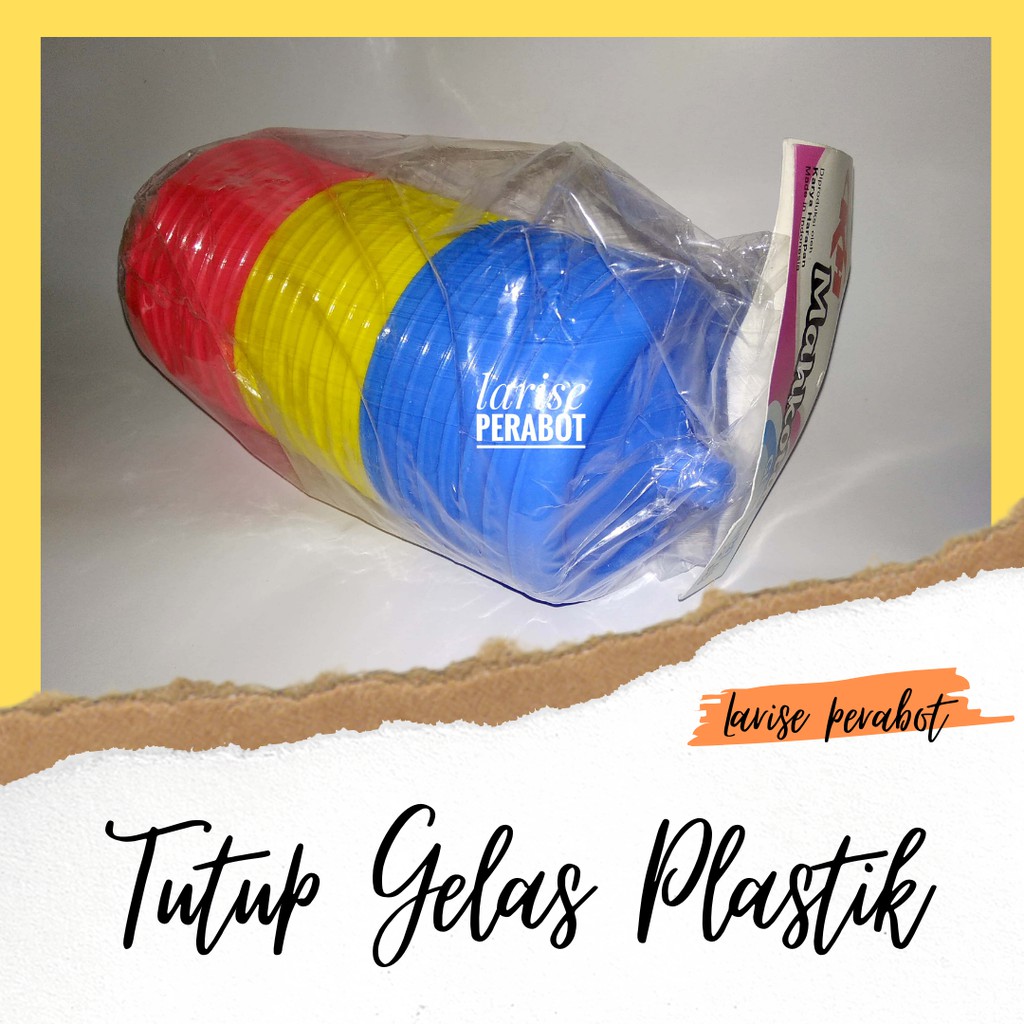 Jual Tutup Gelas Plastik Shopee Indonesia