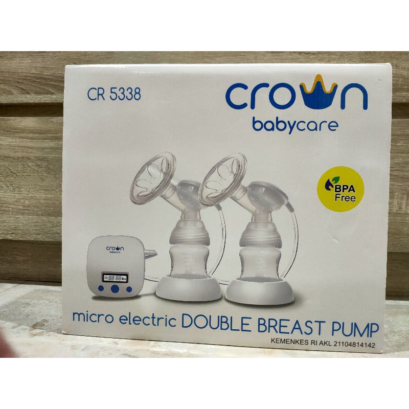 pompa asi elektrik crown baby care
