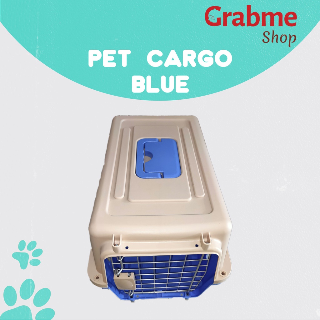Pet Carrier / Pet Cargo Kucing / Anjing dan Hewan Peliharaan (GRAB GOSEND)
