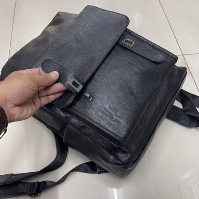 TAS RANSEL KULIT PRIA WANITA TAS BACKPACK KULIT TAS LAPTOP RANSEL KULIT