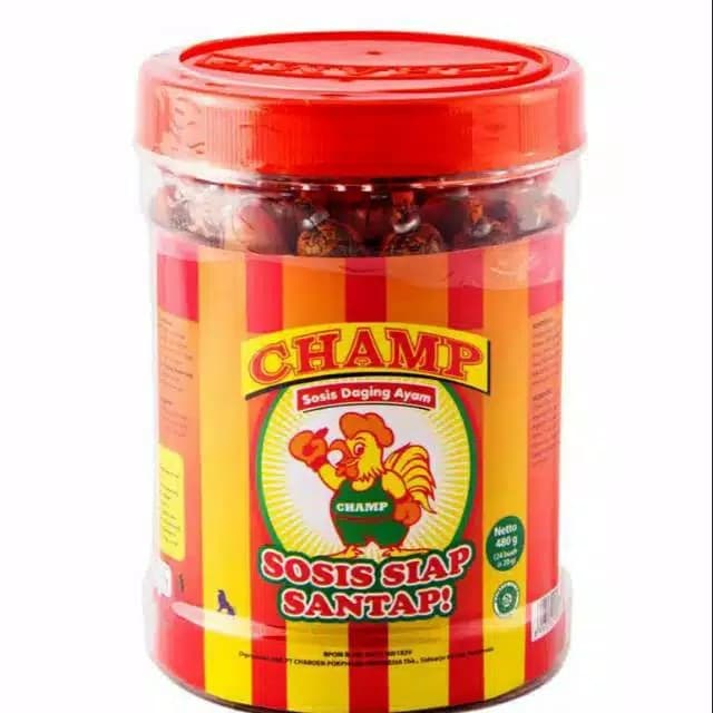 

Sosis champ siap santap