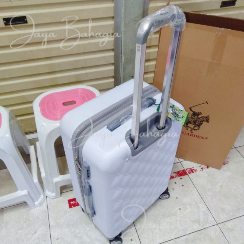 Koper Fiber 24 Inch Polo Garden Expandable Premium Roda 4 Putar Ukuran Bagasi