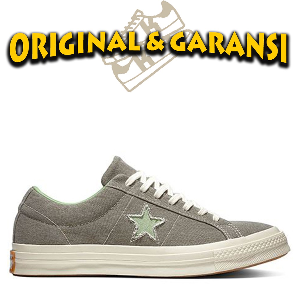 Sepatu Converse One Star Ox Peat Moss Green Original