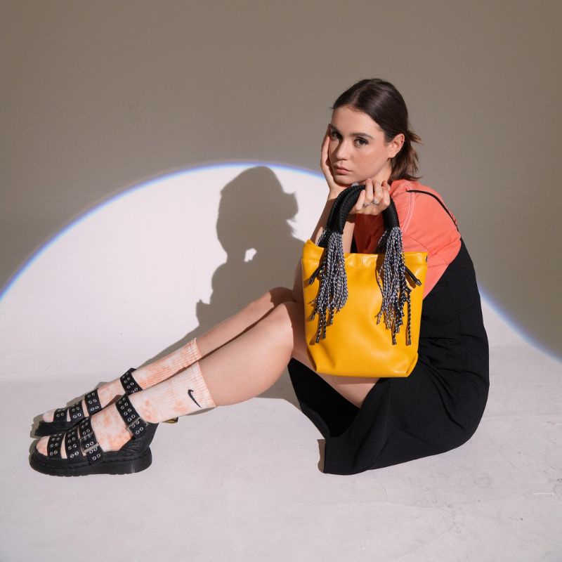 Antidote Reseau Bag in Mustard