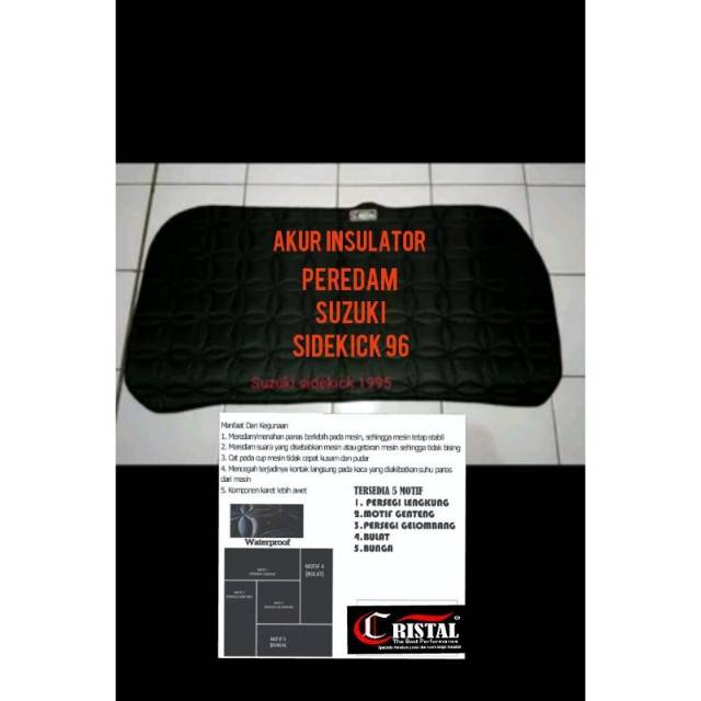 peredam kap mesin suzuki sidekick 1996
