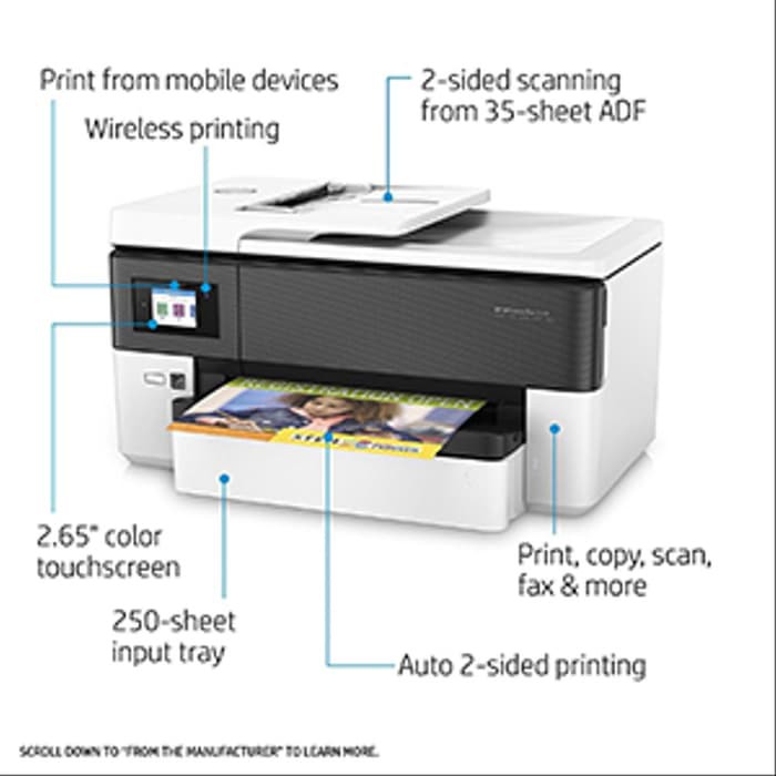 Printer HP Officejet 7720 (A3 Print, Scan, Copy, Fax)