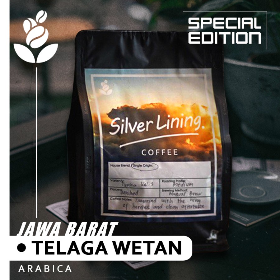 

SILVERLINING COFFEE - TELAGA WETAN 200 Gram (SPECIAL EDITION)