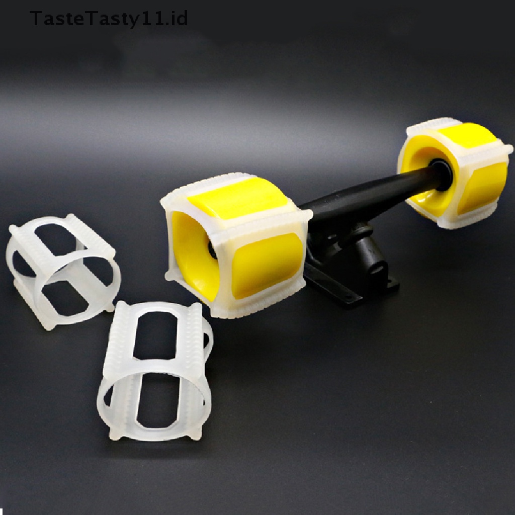 Tastetasty 4pcs Klip Pengencang Roda Skateboard Bentuk Lumba-Lumba