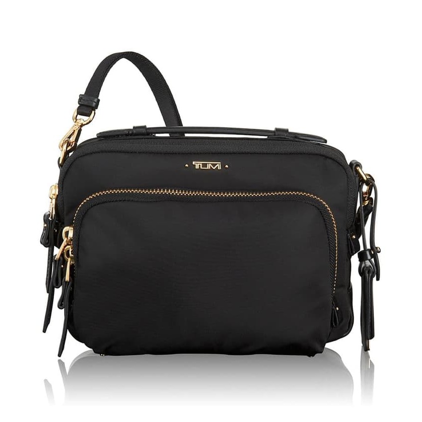 Tas Clutch Tumi Voyageur Luanda Flight Nylon Hitam