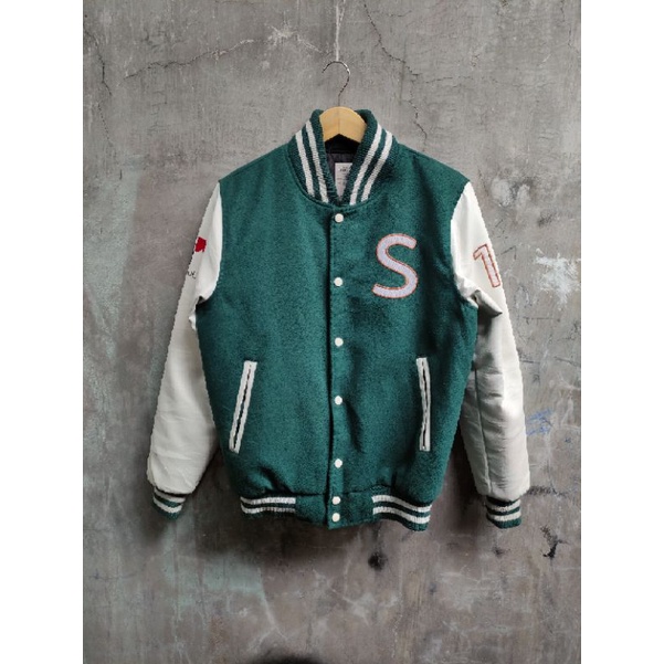 Varsity second/bekas University tangan kulit