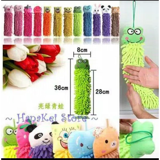 HAND TOWEL CENDOL/LAP TANGAN CENDOL/LAP MICROFIBER