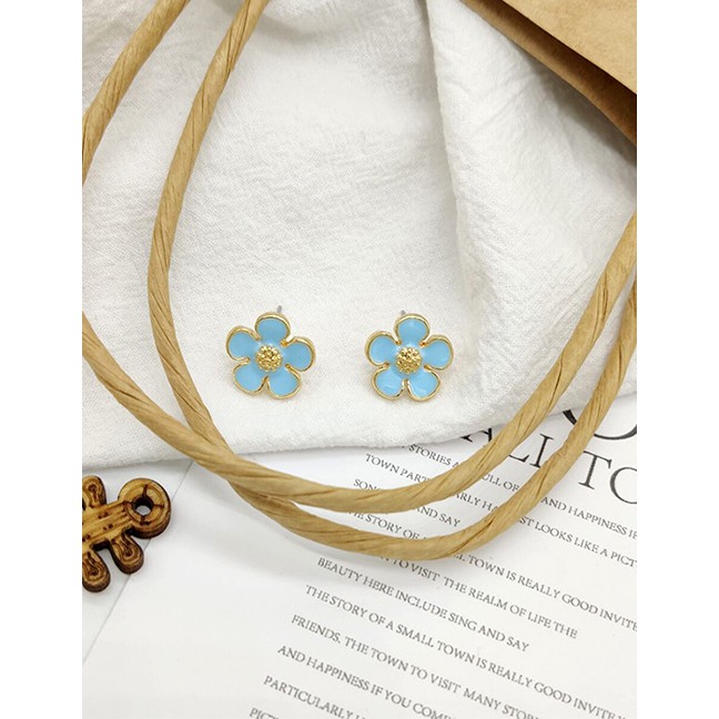 LRC Anting Tusuk Fashion Flower Earrings F5751X