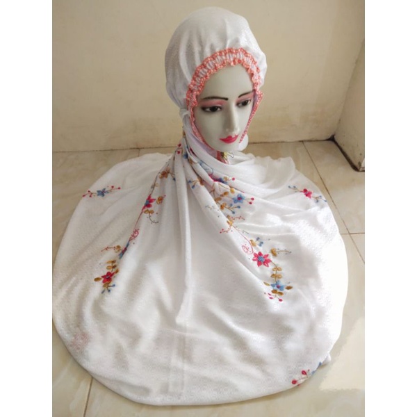 MUKENA TERUSAN  SUTRA BLITZ  SULAM