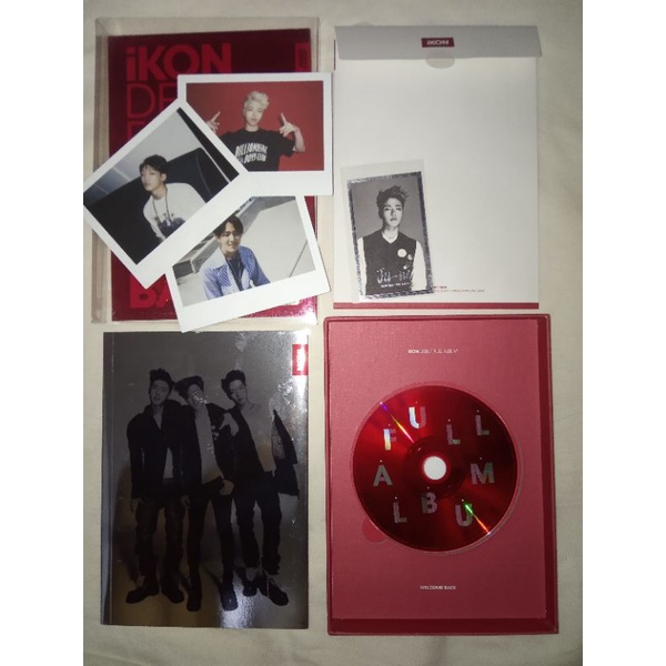 iKON Debut Full Album Welcome Back Photocard (PC) june