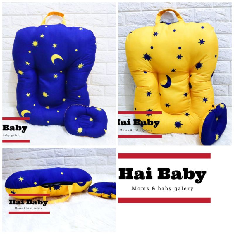 [Jumbo] Sofa Bayi Ukuran Besar / kasur bayi multifungsi ( FREE Bantal + TAS )