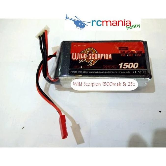 PART Wild Scorpion Nano 1500mah 3S 25C -DRONE_ZONE