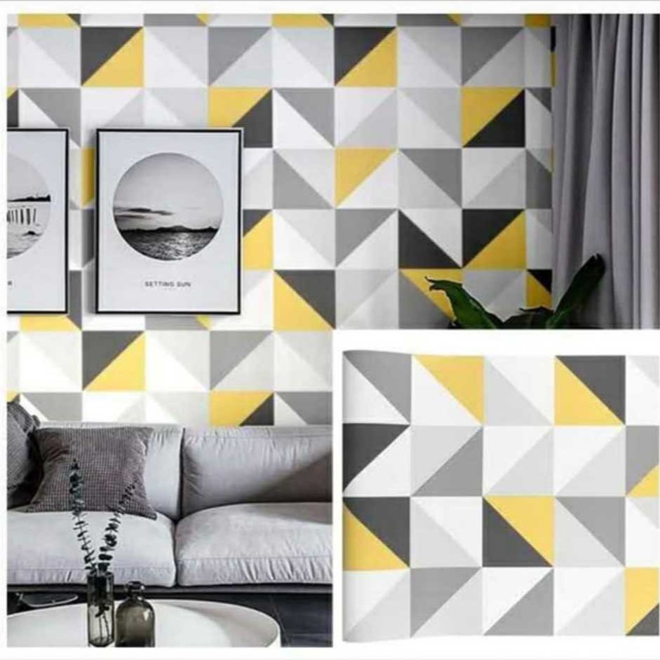 2 Roll Muat 1 Kg Wallpaper Dinding Ukuran Motif TERBARU 2024