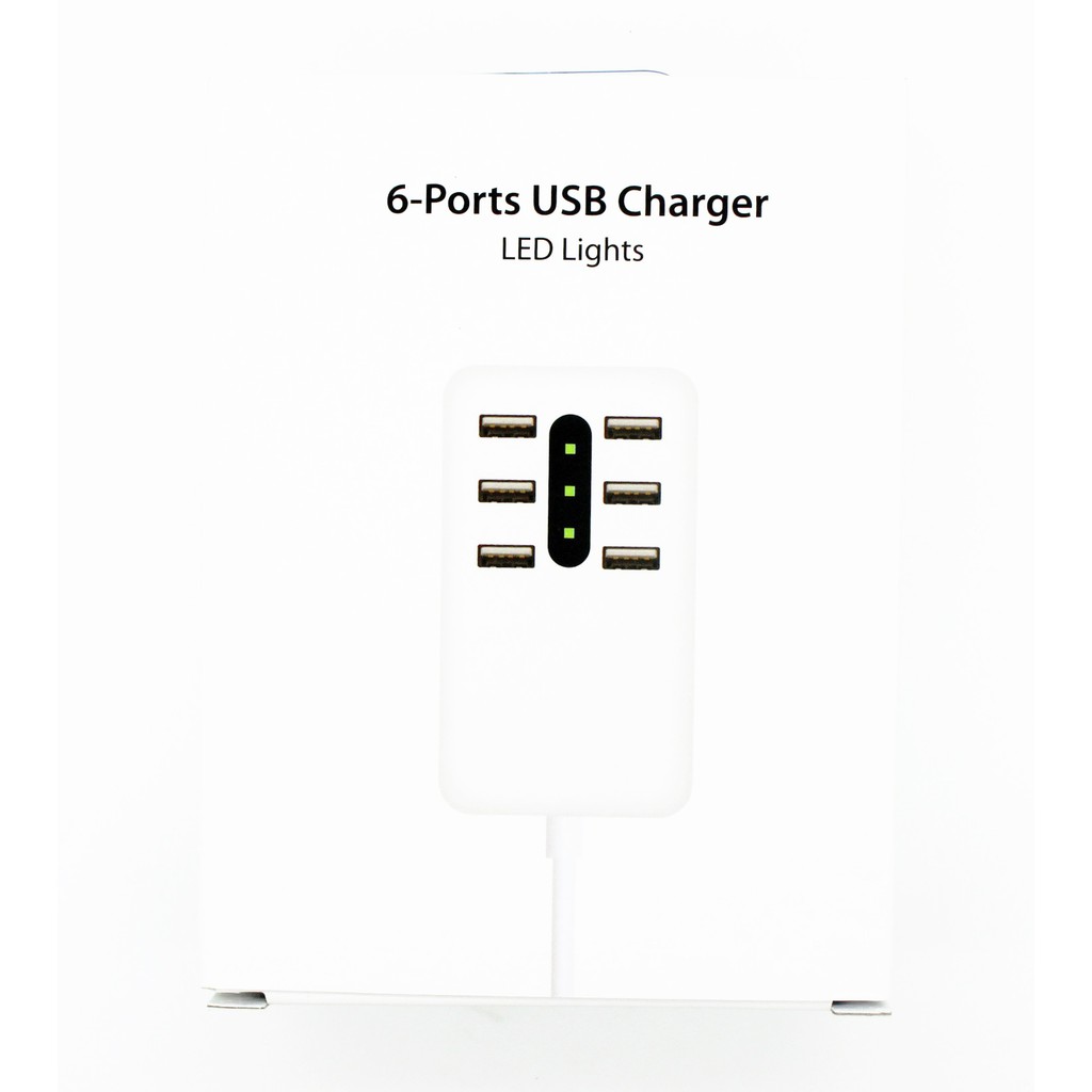 Charger USB 6 Port 8.4A CABLE