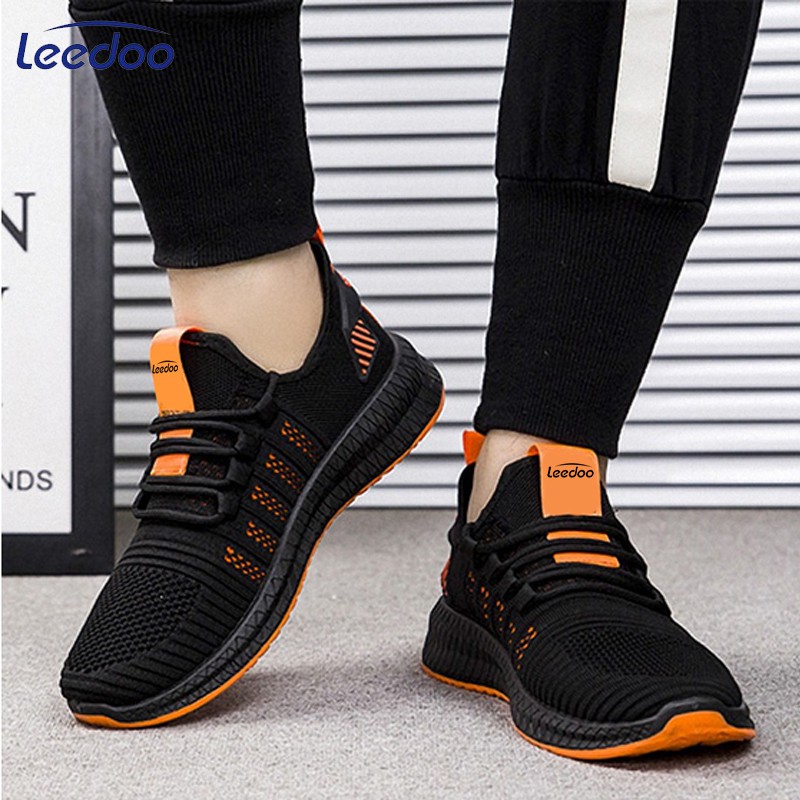 Leedoo Sepatu Pria Casual Sneaker Running Sport Shoes MR112-1