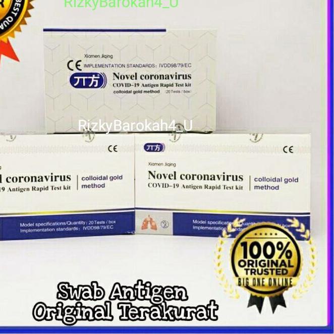 ✩ Antigen Test Saliva Air Liur / Air Ludah ☊