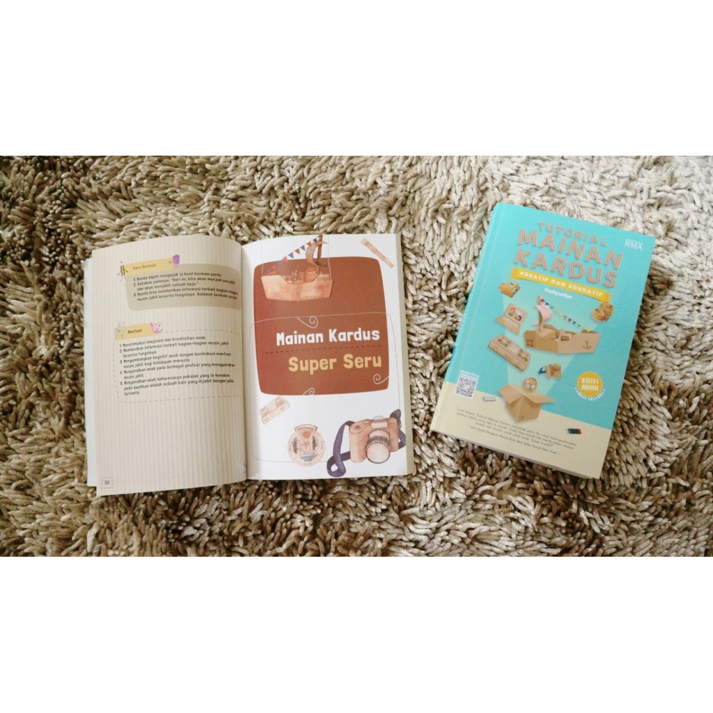 Buku Tutorial Membuat Mainan Kardus