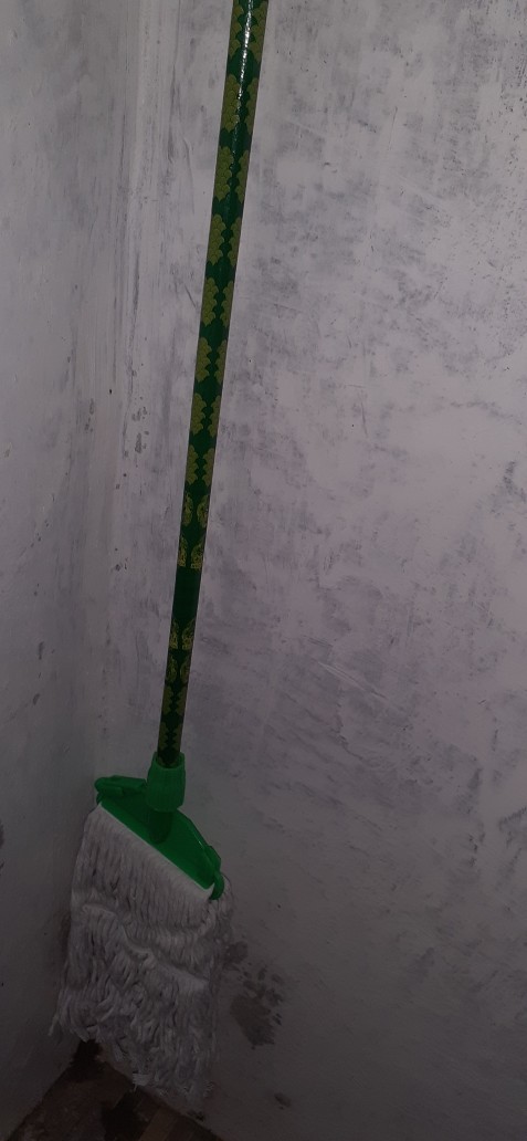 Pel Lantai Jepit Amerika Kain Katun Pel Lantai Gagang