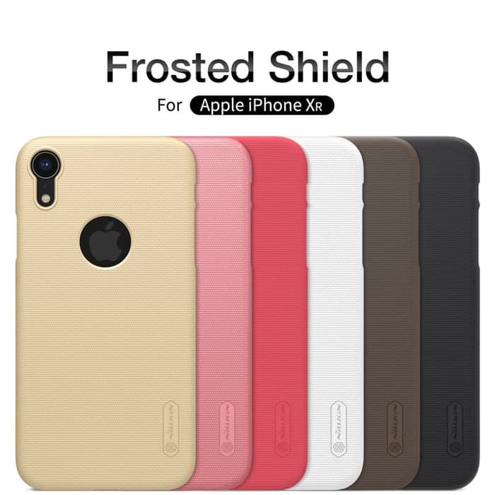 APPLE IPHONE XR (6.1) - NILLKIN SUPER FROSTED SHIELD - WITH LOGO