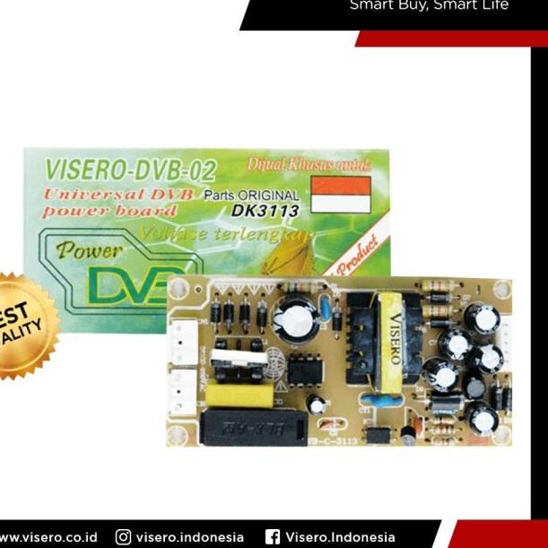 Regulator DVB Universal Hijau Visero (WD-DVB-02)