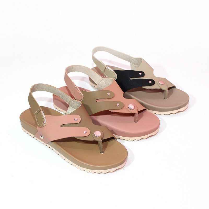 SANDAL JEPIT WANITA TALI KEKINIAN TERBARU FLAT TEPLEK SENDAL JAPIT