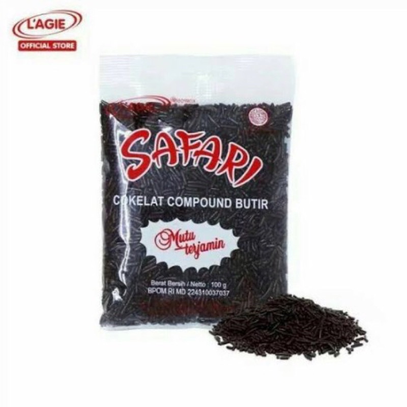 

SEMBAKO - L'AGIE Safari / Meses Safari / Meses Cokelat Bermutu - 100g Meises