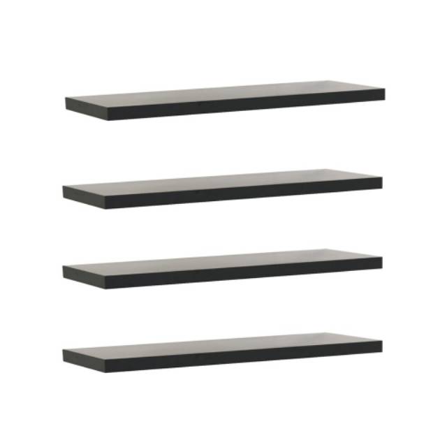 Rak dinding 4 pcs 50cm 50cm 50cm 50cm Lebar 12 cm