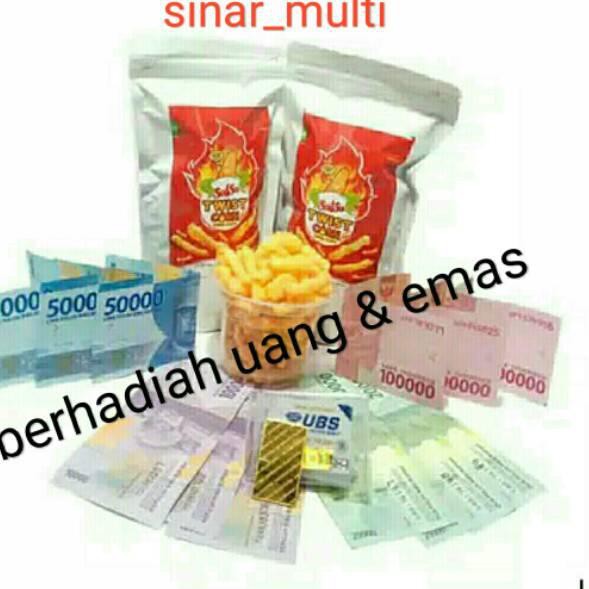 

NEW Snack Milenial twist berhadiah 1pcs/ bks