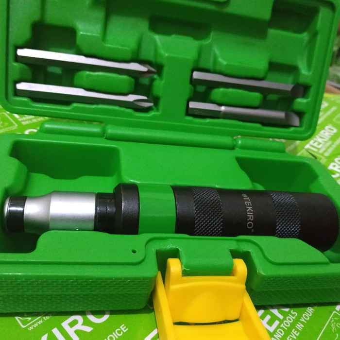 OBENG KETOK 5PCS TEKIRO IMPACT DRIVER DREI GEDOK OBENG GEDOK
