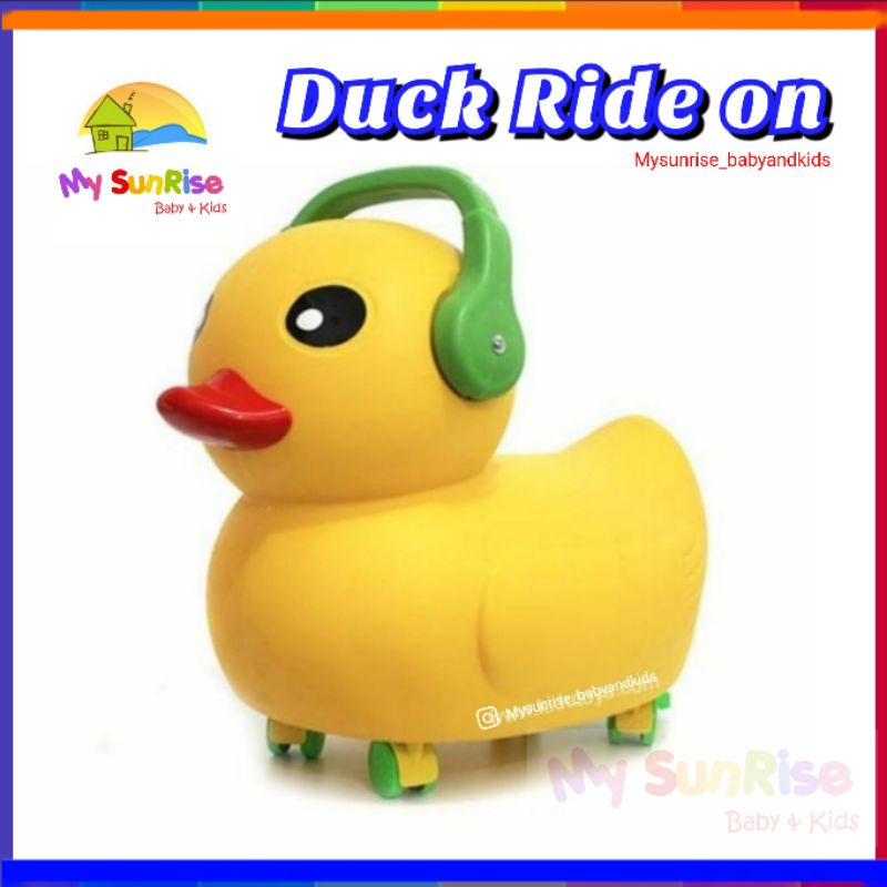 Bonus 2 MATA BEBEK Dijamin ASLI  Ride On DUCK Tajimaku / Bebek Dorong / Bebek Ride On / Mobil Bebek