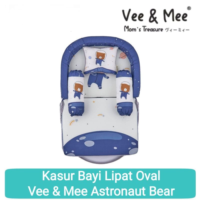 Vee&amp;Mee VMK1040 Kasur Lipat Oval Astronaut Bear