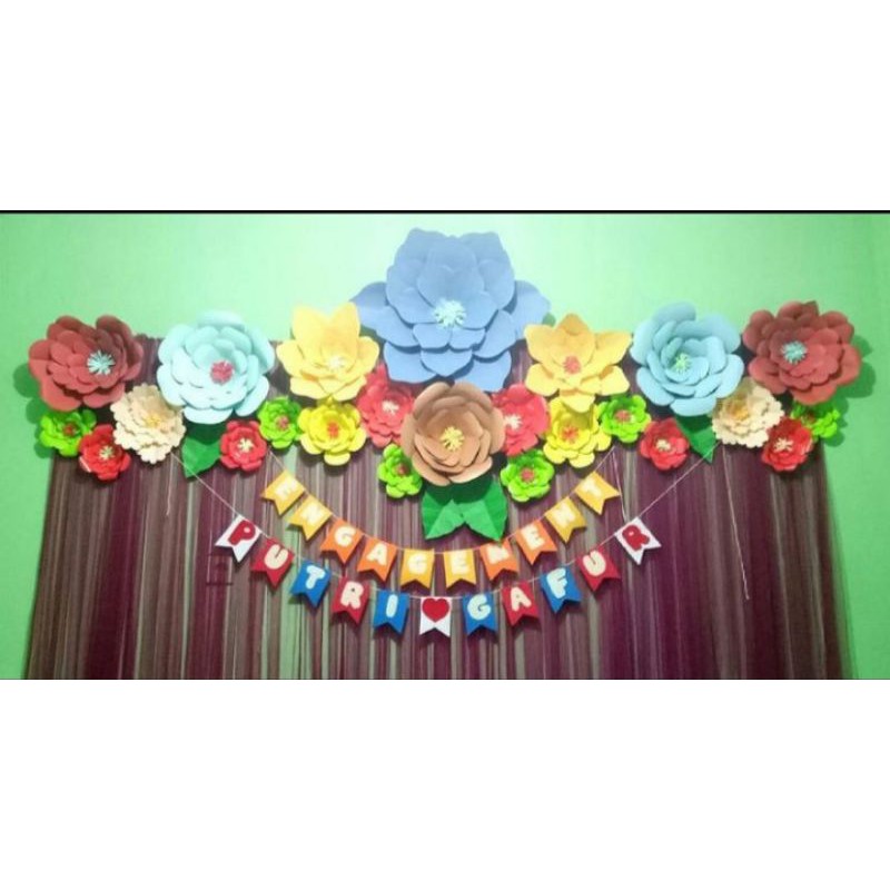

paper flower / bunga kertas 25pcs