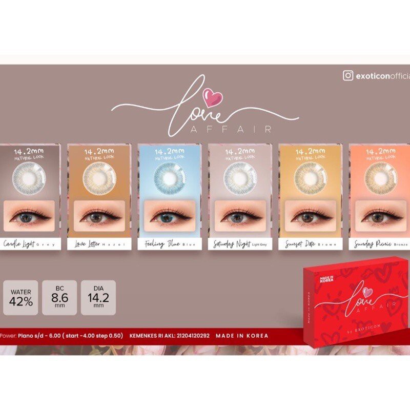 Softlens Love Affair by Exoticon