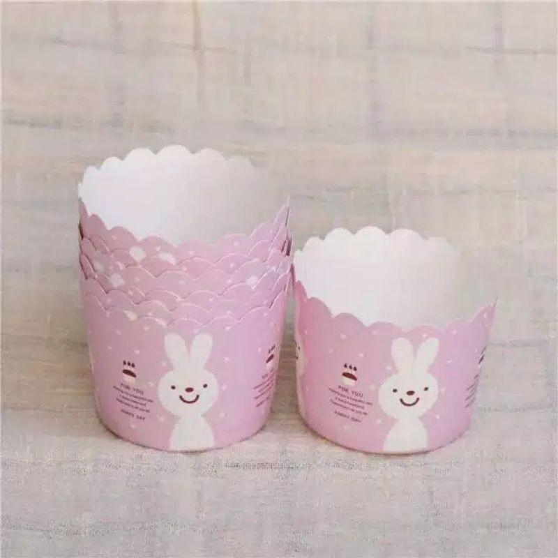 50pcs CUPCAKE CASE MUFFIN PAPER CUPCAKE MUFFIN ANIMAL LUCU UNIK TERBARU TIDAK PERLU TATKAN