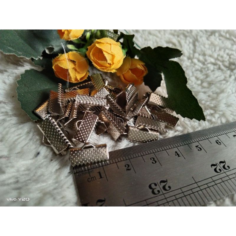

penjepit pita ukuran 13mm warna silver