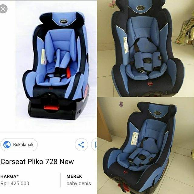 car seat pliko second