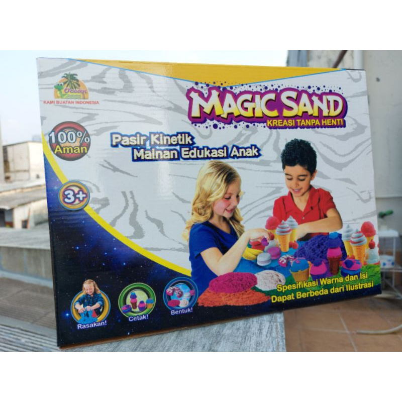 Mainan Anak Pasir Ajaib/ Magic Sand Seri KUE