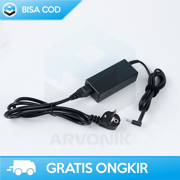 HP AC ADAPTER KABEL POWER 19.5V 65W EU PLUG MICKEY MOUSE UNTUK LAPTOP