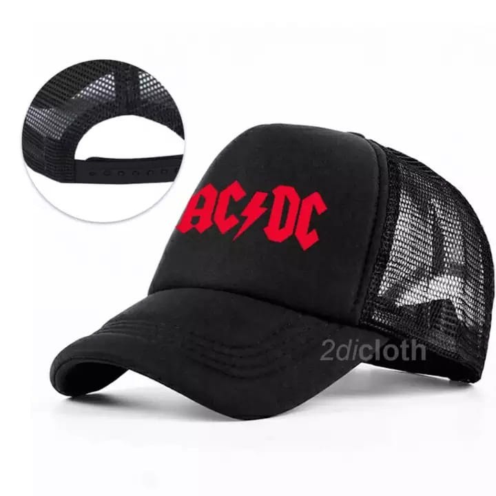 Topi Trucker Jaring ACDC Premium