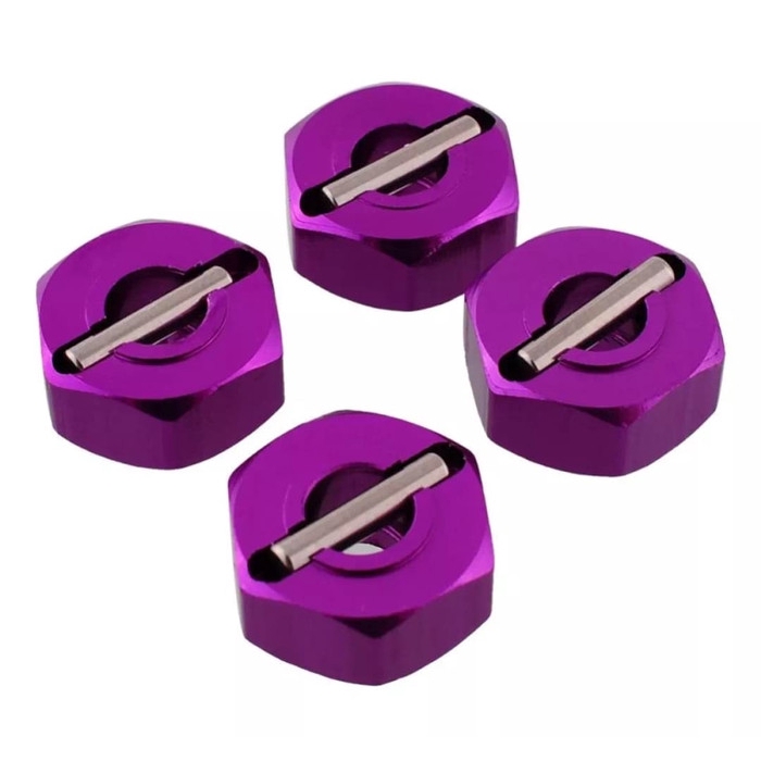 Wheel Hex Alumuniun Alloy 12mm RC Car Truck 1/10 scale Mount 4pcs HSP