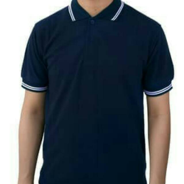 baju navy polos