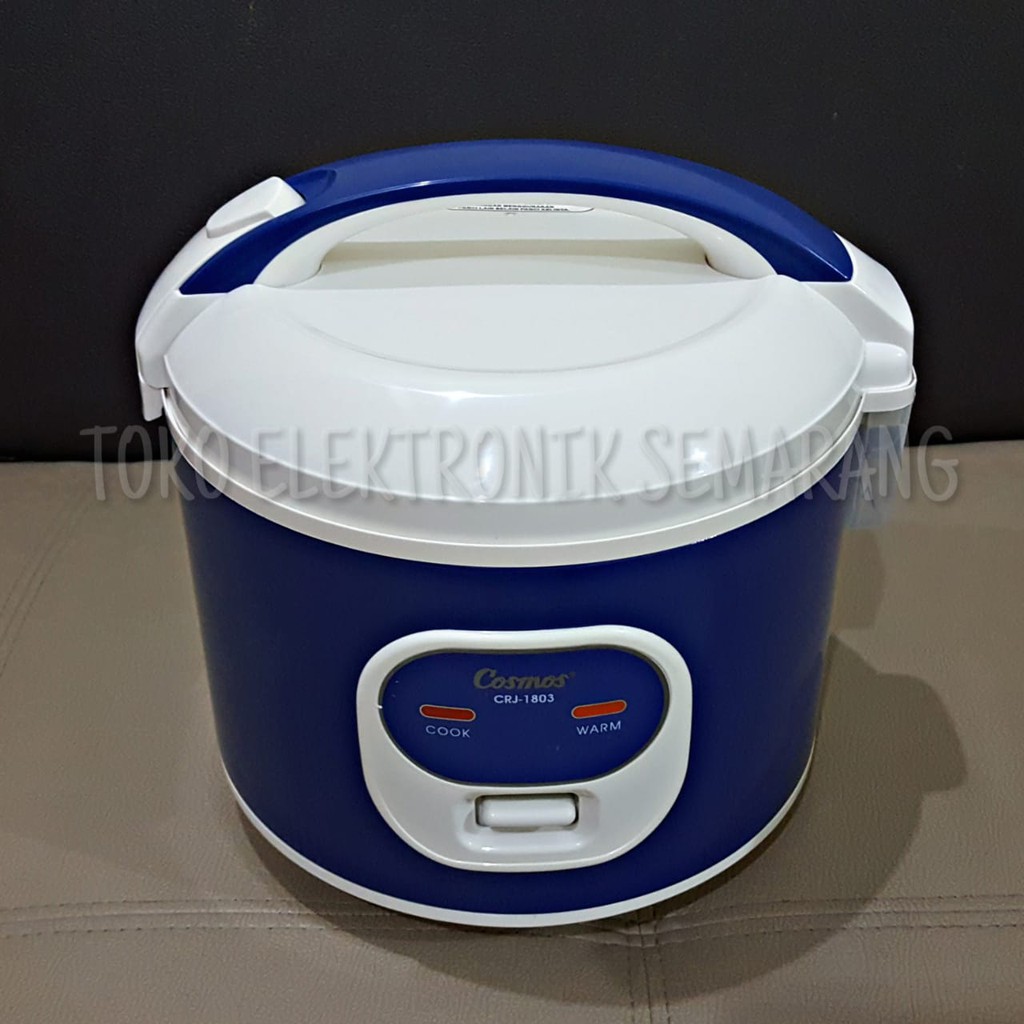 COSMOS RICE COOKER  1.2L CRJ 1803 MAGIC COM MAGIC JAR 3 IN 1 MEMASAK MENGHANGATKAN MENGUKUS SEMARANG