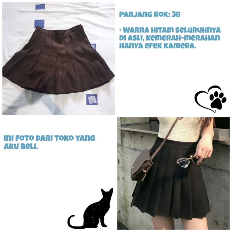 THRIFT CELANA ROK WANITA AESTHETIC